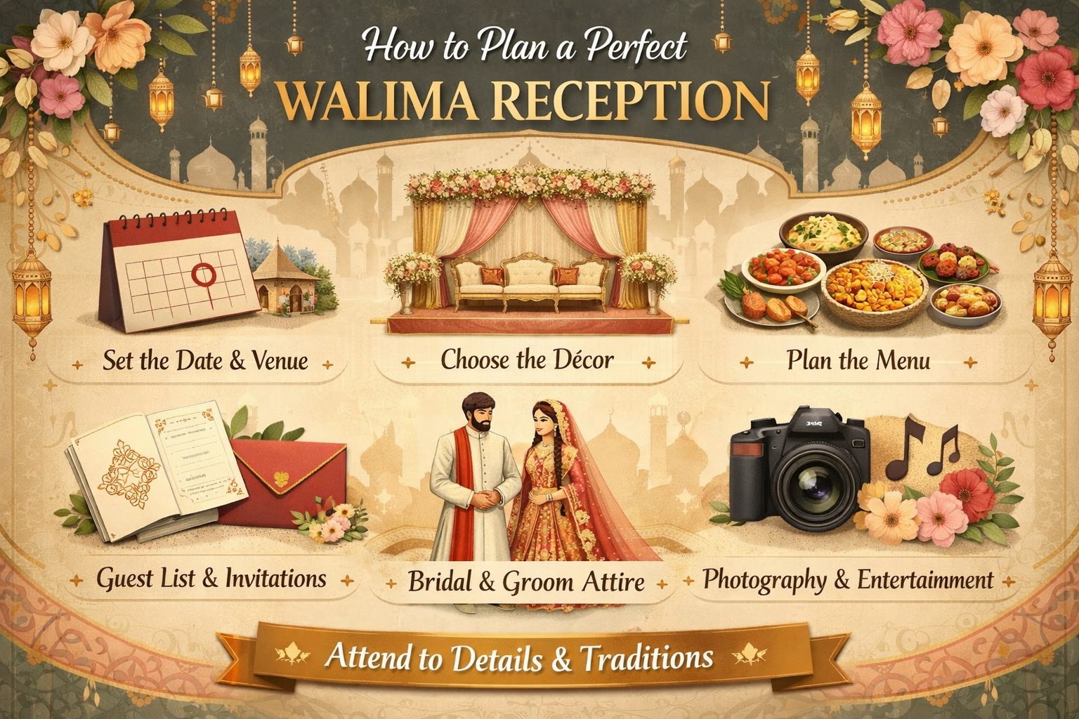 Walima reception planning tips