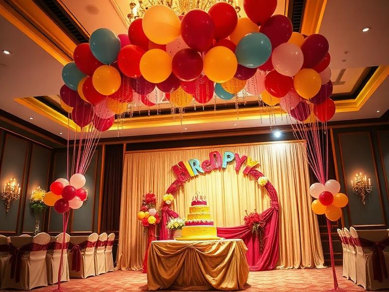 Birthday party decorations